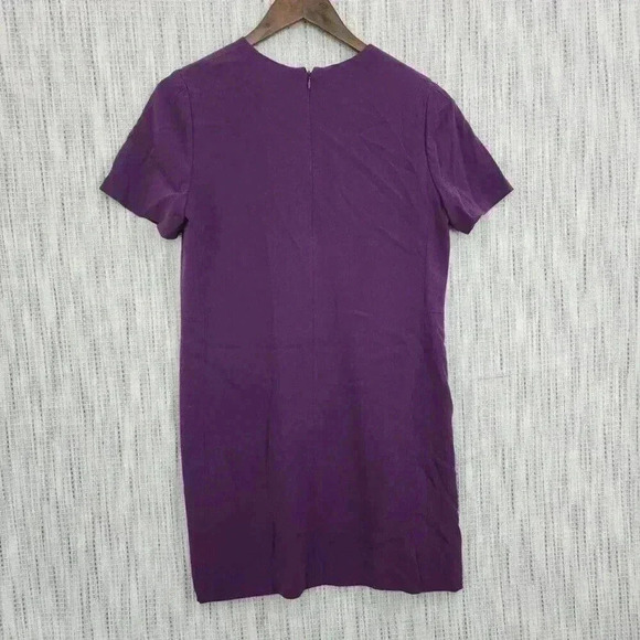 Aritzia Babaton Women's Mini Shift Dress Size 8 Short sleeve Round Neck - Picture 2 of 9